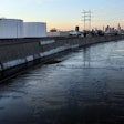The above image shows the Los Angeles River flowing through Vernon, Calif., not far from the site of the tragic burrito factory incident.