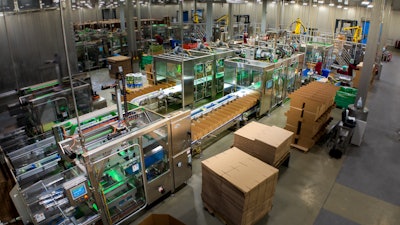 Soules Foods’ line features Delkor’s compact EVO at the center of an integrated, end-to-end system.