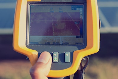 Thermal cameras can be used to scan control panels for hotspots and detect failing breakers before they trip.