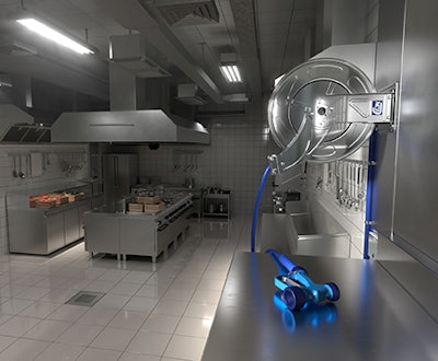 Stainless Steel Reels Open Wash Down Kitchen Cejn