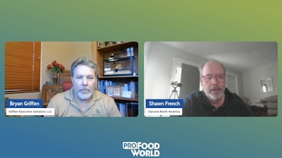 Griffen Executive Solutions' Bryan Griffen interviews Danone North America's Shawn French for asset reliability management insight.
