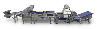 Sortivator line for fresh-pack blueberries from WECO