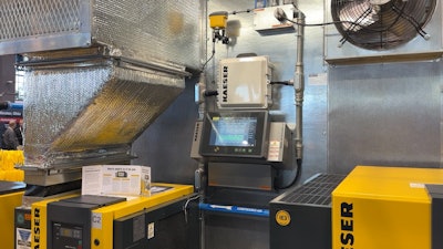 The Sigma Air Manager controls air compressor systems to optimize pressure and energy consumption.