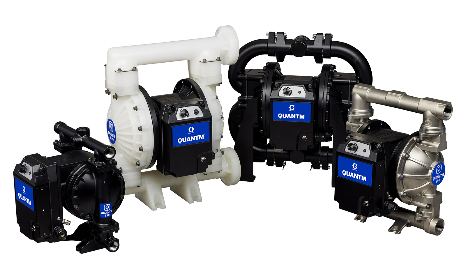 Graco's QUANTM Electric Diaphragm Pumps