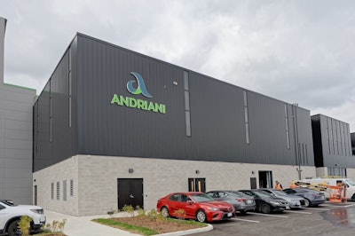 Andriani S P A Benefit Corporation Andriani Announces Official