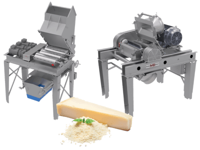Hard Cheese Grating System Photo