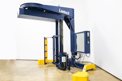 Lantech's SL400 Semi-Automatic Stretch Wrapper