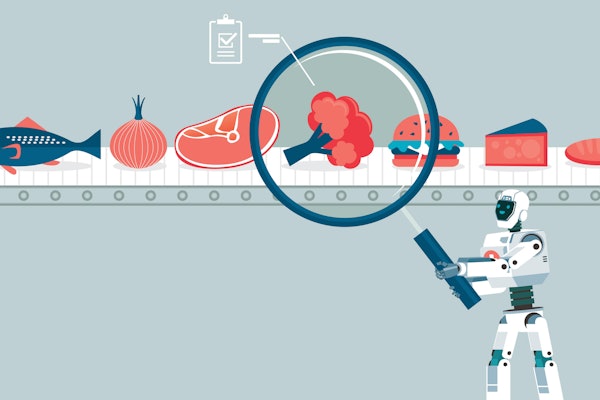 AI can allow for improvements in food and beverage inspection, but it's accuracy depends on robust training data.