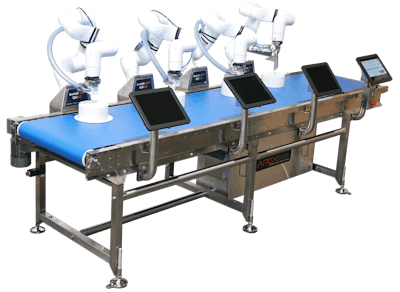 Apex Motion Control's Baker-Bot Quad Robotic Decorating System