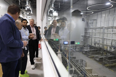 A tour of the new facility.