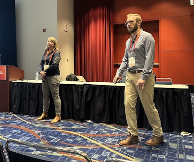 Aleisha Jaeger (left) and Alec Johnson (right) of Kerry