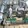 Griffith Foods’ robotic cell operates with two synchronized production lines capable of handling diverse SKUs reliably and efficiently.