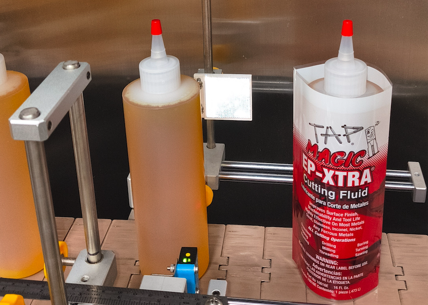 Shrink sleeving at Tap Magic