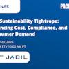 Packaging World webinar on sustainability in packaging, sponsored by Jabil