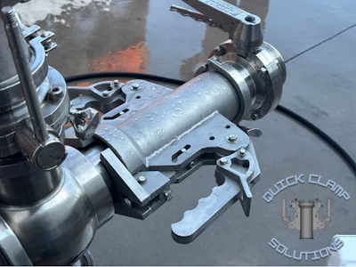 The Quick Clamp Sanitary Adapter