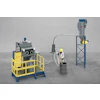 Flexicon PNEUMATI-CON dilute phase vacuum conveying system designed for unloading containers and bags.