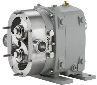 Fristam’s FKL Positive Displacement Pump offers a heavy-duty design for modern processing needs—including thicker shafts and balanced rotors for gentle pumping of shear sensitive products.