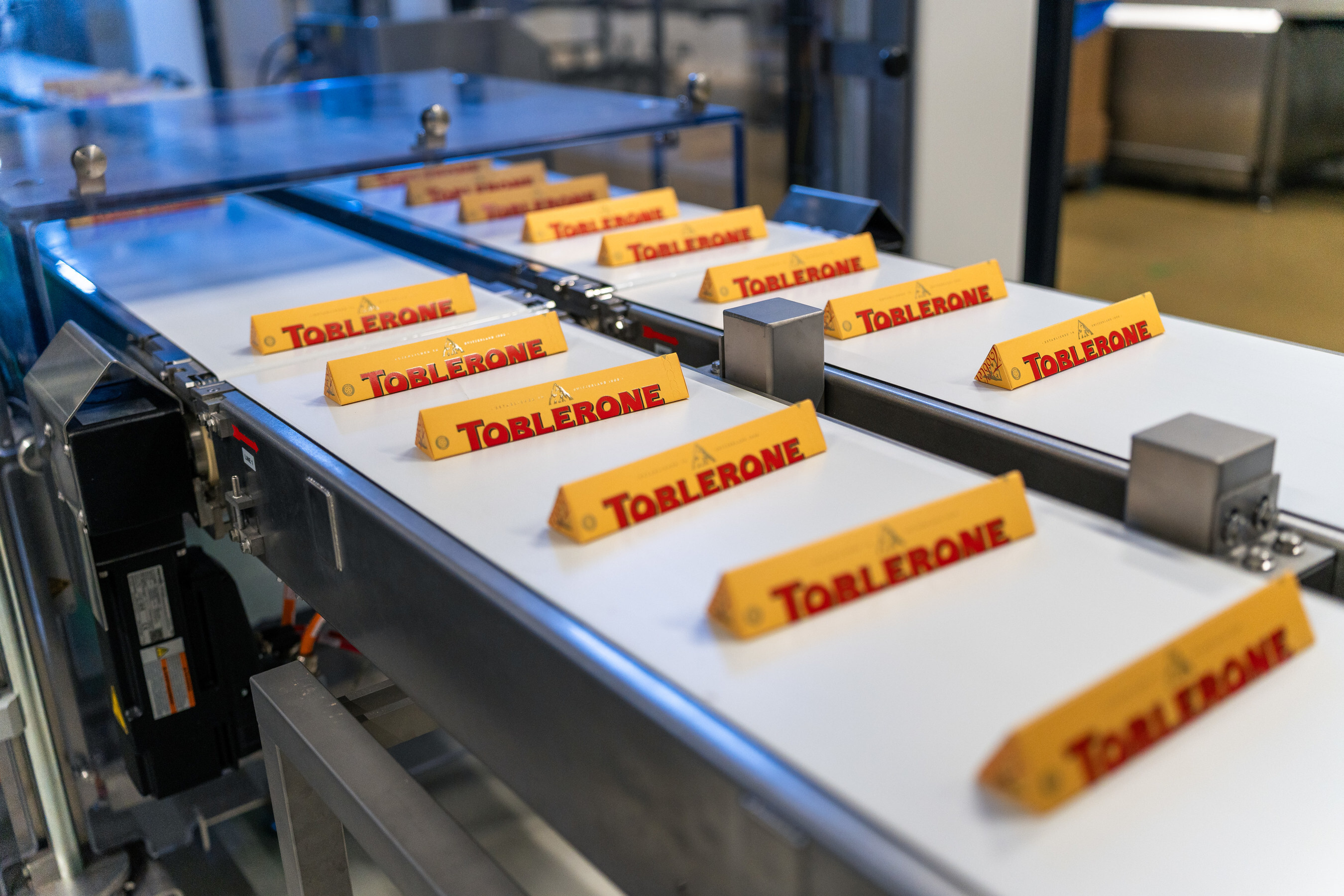 Freshly Packaged Toblerone