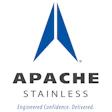 Apache Stainless Logo Tag Vert 2color