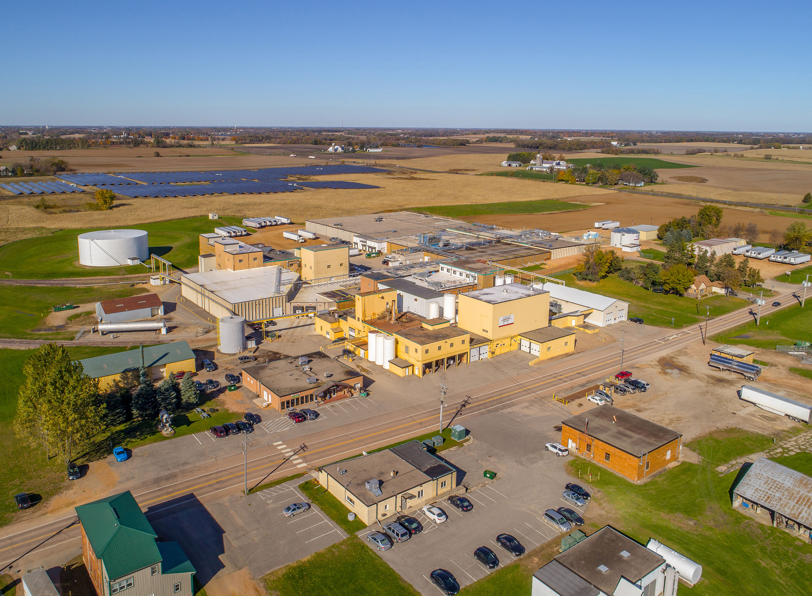 Bongards Plant Aerial Photo