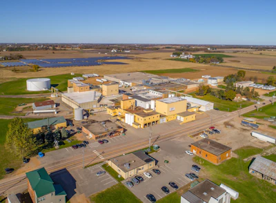 Bongards Plant Aerial Photo