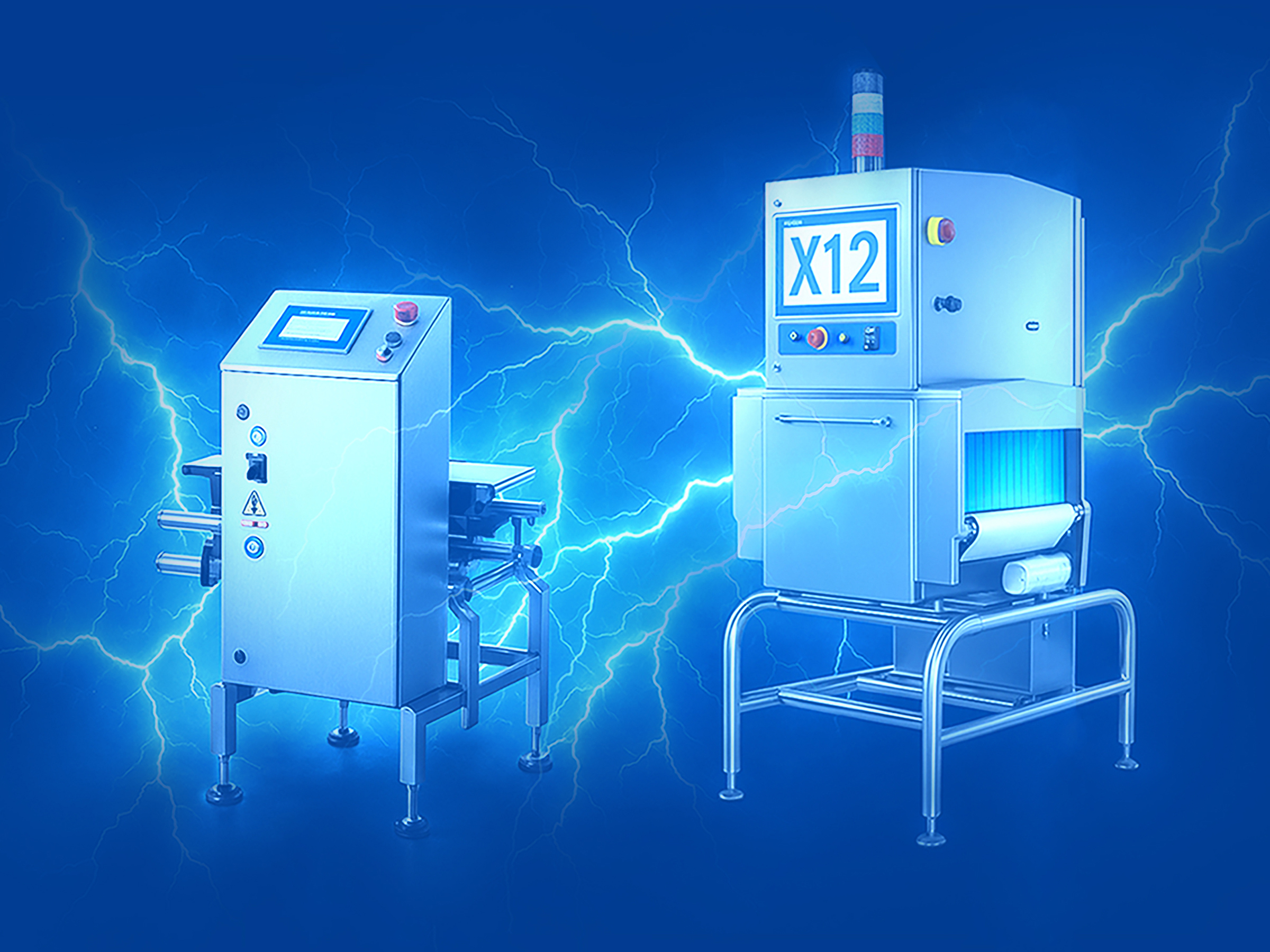 C31 LightningBuild checkweigher and X12 LightningBuild X-ray inspection system from METTLER TOLEDO