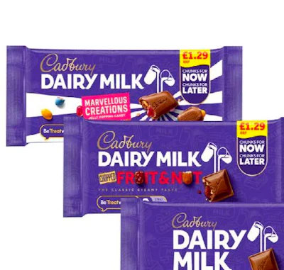 The new format divides the product into two equally sized portions, allowing consumers to consume part of the product and reseal the remaining portion for later.