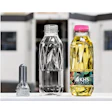KHS’ pioneering Plasmax barrier technology gives PET bottles a wafer-thin, glass-like interior coating that perfectly protects oxygen-sensitive products, extending their shelf lives by a factor of up to ten.