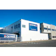 OLYMEL Trois-Rivières facility exterior with blue and white industrial building and company signage