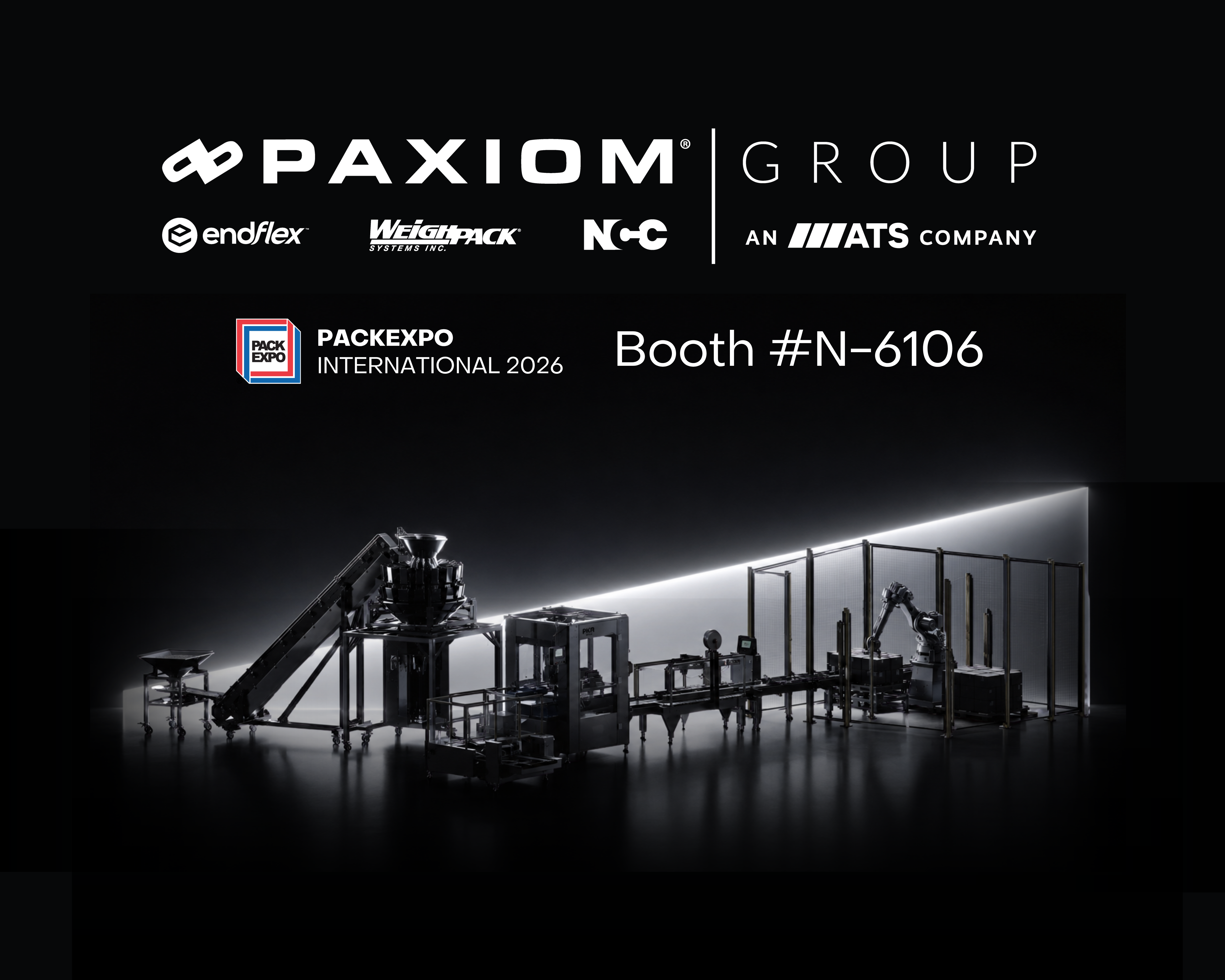 Paxiom Group Pack Expo International 2026 Ats Packaging Food Technology Booth N6106