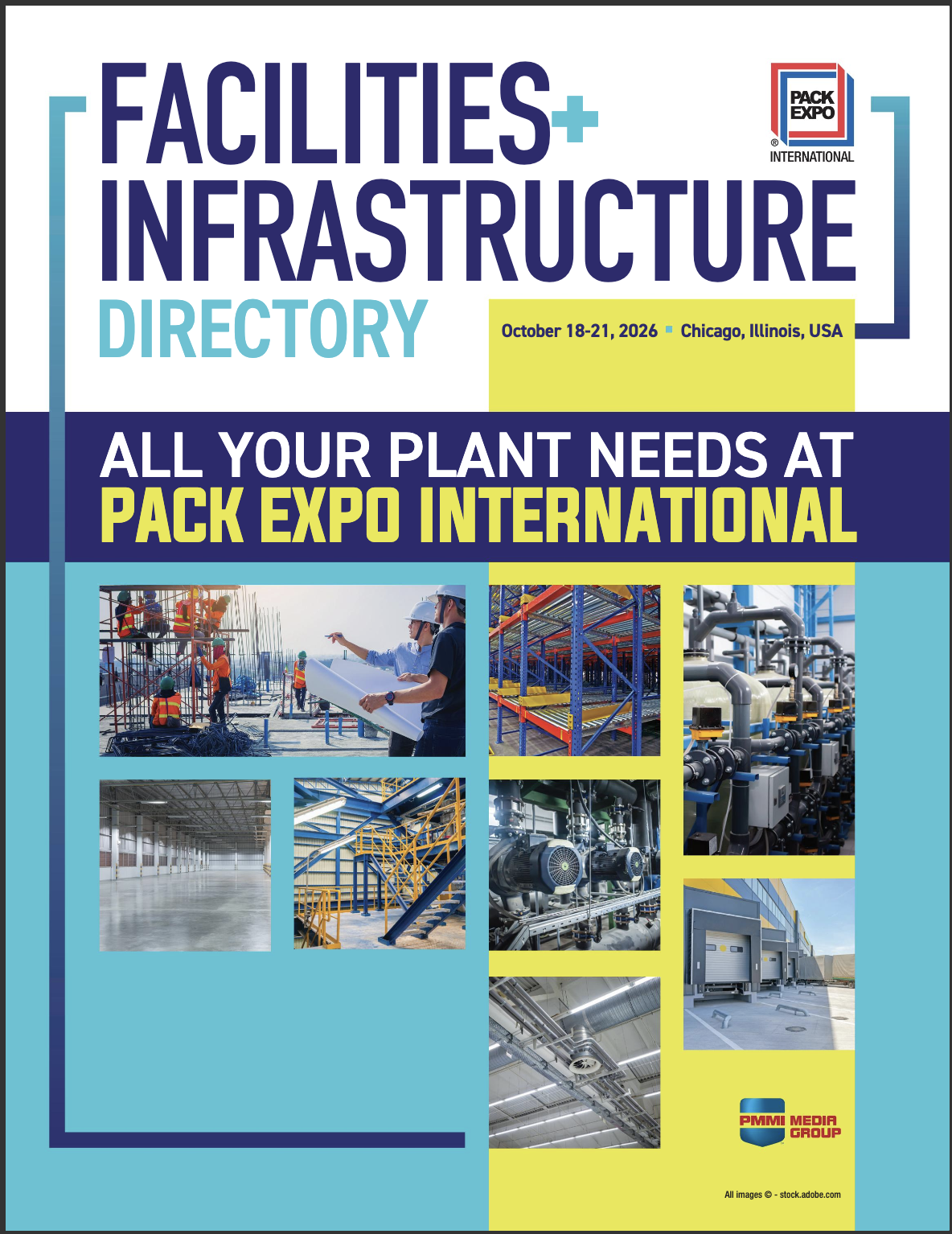 Pro Food World 2026 PACK EXPO Facilities & Infrastructure Directory