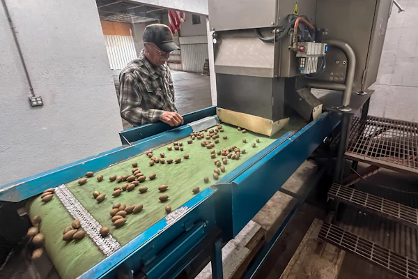 With inspection no longer constraining production, Payne estimates throughput has increased by 2,000 to 3,000 lbs/hr.
