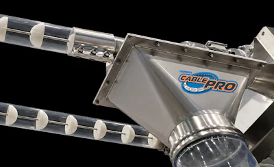 Harman Garage Pro garage door opener with stainless steel housing and mechanical components
